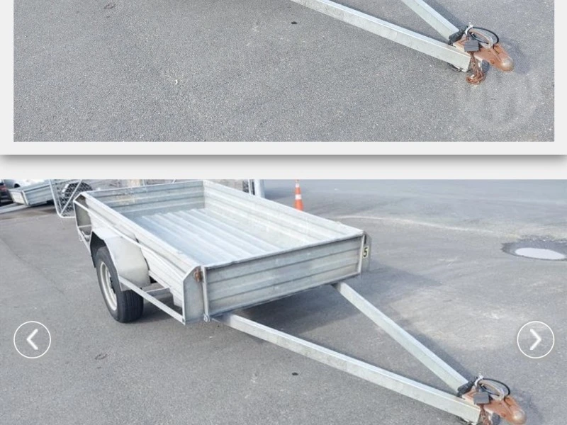 Single axle small trailer