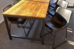 Dining table and 6x chairs