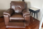 Two lounge chairs, 3 seater couch