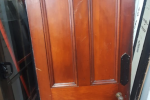 2 x solid wood doors - 2020mm by 44mm by 810mm