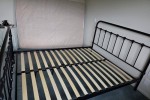Queen slat bed with mattress, Microwave