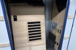 Sauna dismantled