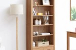 Large 2m High Wooden Bookcase