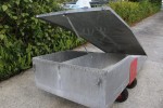 BIG ALUMINUM Roof Box 2.37 M Long 1200 x 420