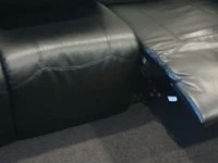 3 seater leather sofa