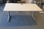 150w x 80d x 72h cm white straight desk