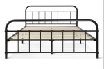 Queen bed frame and mattress
