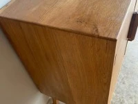 Solid Oak Mid Century Sideboard