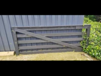 Wooden Farm Gate