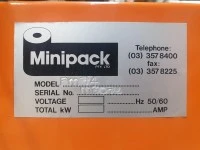 Minipack Vacuum Sealing Machine