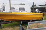 Boat with motor on trailer 5.7m lenght