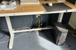 Queen bed, Dining table with chairs, Fridge, Sofa, Coffee table, Digit...