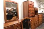 5 piece bedroom suite chest of draws