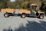 Utv and trailer