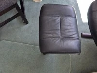 Stressless chair and foot stool