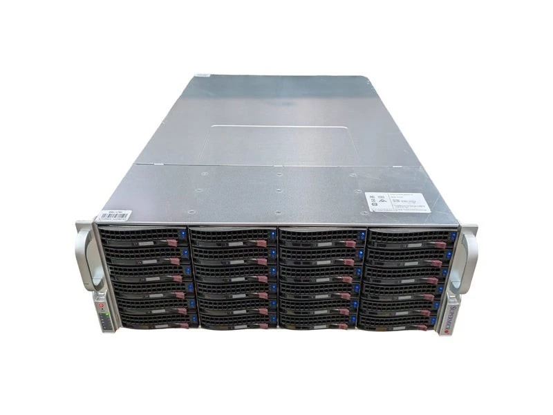 Supermicro X9DRD Server - 256GB DDR3 - 112 TB HDD - 9.6TB SSD - 2x Xeo...