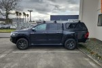 Ute with canopy and roofracks