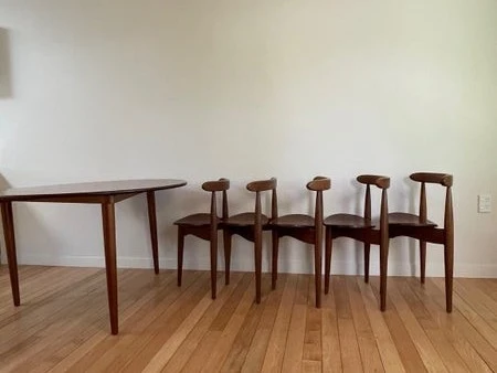 I.R. McIntosh Unimac Forum Dining Suite, 6x chairs