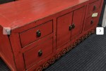 White Chinese Antique Cabinet