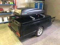 Custom Fibreglass Trailer - Unique & Hardly Used