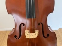 Three Quarter size Double bass in excellent condition as good as new