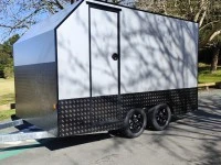 3.6 mtr enclosed trailer