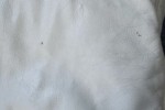 Retro modernist designer White leather couch from homage 3 seater mode...