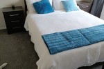 Dresser with mirror, 2 Bedside cabinets & Queen Headboard