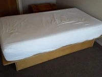 Single Bed Base with Drawers & Memory foam Mattress