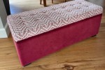 Upholstered Storage Ottoman