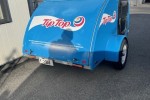 Small teardrop caravan