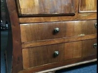 French Art Deco Curved Chest of Drawers