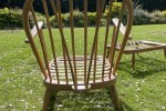 Mid century Ercol 203 chair and 341 footstool