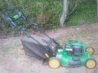 Standard lawnmower with catcher