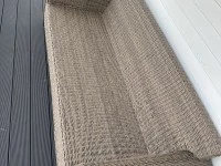 Outdoor furniture set with trunk