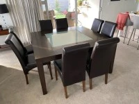 Dining Table and 8 Chairs