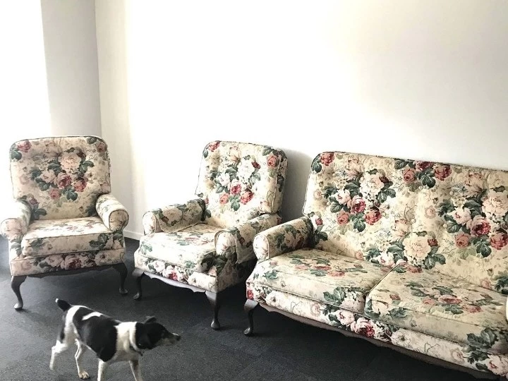 Chair, Sofa, Chair