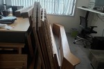Solid Timber Tree House Bunk Bed with Slide & Stairs