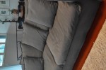 Large couch 93 cm deep x 210 cm long., 2 x armchairs 92cm deep x 107 c...