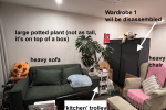 1 bedroom apartment move