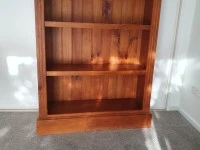 Dining table and 4 chairs, Bookcase