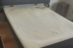 Queen bed and headboard