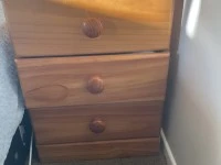 King bed, Queen bed, Dresser, Dining table with 5 chairs, 198 litre fr...