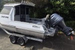Motor boat Frewza F22 and trailer