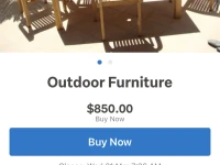 Table, 4 chairs