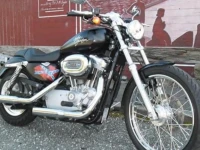 Motorcycle Harley-Davidson Sportster 883