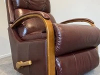 LazBoy Rocker Recliner - Genuine Leather, Harbor Town, there are 2 laz...