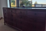 Queen Anne mahogany dresser