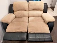 Couch Sofa Suite Living Room 3 Set - Brown