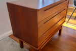 Teak vanity